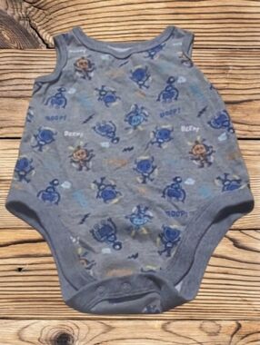 BABY BOY'S GARANIMALS ROBOT ROMPER